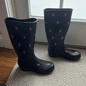 Polo rain boots size 5